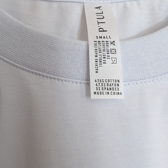 Original Tee. New, does not come with tags. White. Size small. Unisex. - Picture 4 of 9